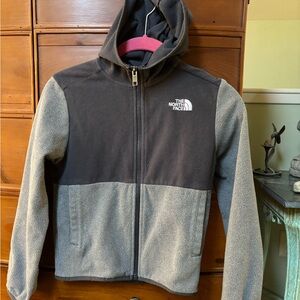 The North Face Navy and Gray Fleece Jacket